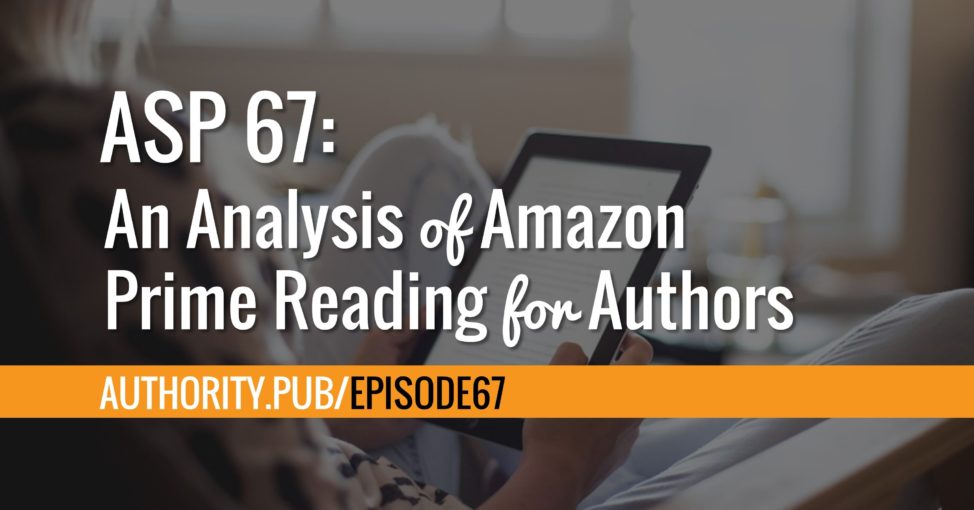 Asp 67 an analysis of amazon prime reading for authors authority